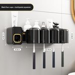 Toothbrush Holder Supplier - Transparent for Couples No-Drill