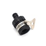 Water Gun Supplier - Black 4-Point Connector Metal Faucet