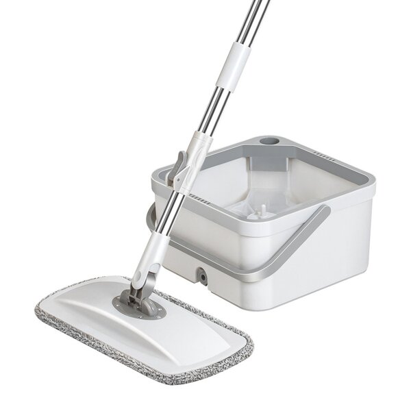 Automatic Mop Set Factory - Drying Flat Mop with Lazy Bucket