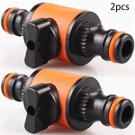 Garden Hose Valve Factory - 2pcs PVC Shut-off Connector Repair