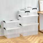 Storage Box Supplier - Waterproof Transparent PP Plastic Large