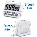 Magnetic Digital Timer Supplier - Loud Alarm Big Digits Plastic