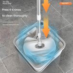 Automatic Mop Set Factory - Drying Flat Mop with Lazy Bucket