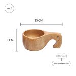 Wooden Cup Factory - Japanese Whole Wood Hook Eco-Friendly