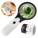 Handheld Magnifier Factory - 45X 3X LED Light for Reading
