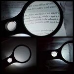 Handheld Magnifier Factory - 45X 3X LED Light for Reading