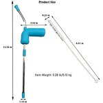 Beer Breathing Tube Supplier - 304 Stainless Steel Double Straws