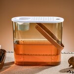 Waste Bin Supplier - Portable with Lid Dry Wet Separation Oval