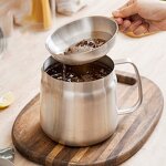 Oil Filter Pot Factory - 304 Stainless Steel with Mesh Accessory