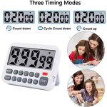 Magnetic Digital Timer Supplier - Loud Alarm Big Digits Plastic