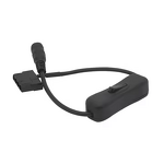 Fan Adapter Cable Factory - DC5521 to Big 4pin with Switch