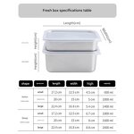Lunch Box Factory - Food Grade Stainless Steel Refrigerator-Sealed