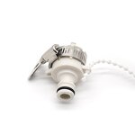 Faucet Connector Factory - White Plastic Quick Connect 1/2"