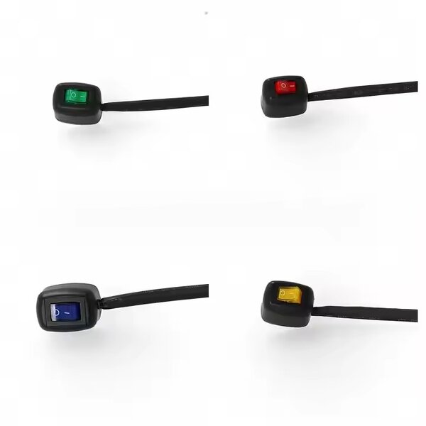 Rocker Switch Supplier - DIY Car LED ON/OFF Switch with Cable