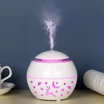 Perfume Dispenser Factory - Smart Hollow Mushroom LED Humidifier