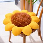Flower Pillow Factory - Creative Sunflower Woven Tatami Cushion