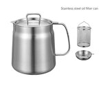 Oil Filter Pot Factory - 304 Stainless Steel with Mesh Accessory