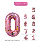 Birthday Balloon Supplier - 32-Inch White Aluminum Film Photo