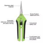 Stainless Steel Shears Supplier - Straight Elbow for Plants Fruits