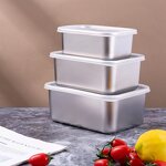 Lunch Box Factory - Food Grade Stainless Steel Refrigerator-Sealed