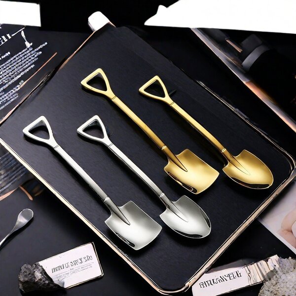 Watermelon Spoon Factory - Creative Stainless Steel Square Shovel