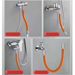 Faucet Extension Supplier - 360 Degree Bendable Spillproof Plastic