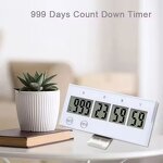 Kitchen Countdown Clock Factory - Small LCD 999 Days Square