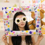 Cake Balloons Supplier - Cartoon Birthday Bear Decorations Photo