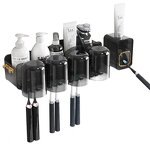 Toothbrush Holder Supplier - Transparent for Couples No-Drill