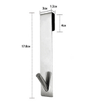 Bathroom Hook Supplier - Single Stainless Steel Detachable