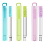 Telescopic Straw Supplier - Stainless Steel with Silicone Mouthpiece