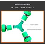 Water Pipe Joint Factory - Three-Way Plastic Diversion for Washing