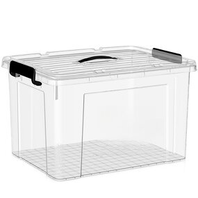 Storage Box Supplier - Waterproof Transparent PP Plastic Large