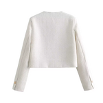 Blazer Manufacturer - OEM Custom PB&ZA Women 2024 Summer Pocket Decoration