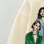 Hoodie Manufacturer - OEM Custom PB&ZA Women 2022 Autumn Girl Patterned