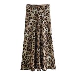 Midi Skirt Manufacturer - OEM Custom PB&ZA Women 2024 Spring Silk Satin