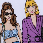 Women's T-Shirt Manufacturer - OEM Custom PB&ZA 2024 Summer Casual O-Neck