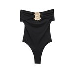 Swimsuit Jumpsuits Manufacturer - OEM Custom PB&ZA Women 2025 Summer Metal