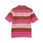Knitted Sweater Manufacturer - OEM Custom PB&ZA Women 2023 Summer Stripe
