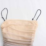 Dress Manufacturer - OEM Custom PB&ZA Women 2025 Autumn Silk Mesh MIDI