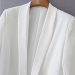 Blazer Coat Manufacturer - OEM Custom PB&ZA Women 2023 Spring Pleated