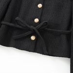 Coat Manufacturer - OEM Custom PB&ZA Women 2024 Autumn With Belt Woven