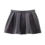 Short Skirt Manufacturer - OEM Custom PB&ZA Women 2025 Spring Pleated Body