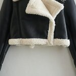 Cropped Jacket Manufacturer - OEM Custom PB&ZA Women 2024 Winter Fashion