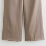 Pants Manufacturer - OEM Custom PB&ZA Women 2024 Spring Patchwork Design