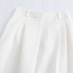 Pants Manufacturer - OEM Custom PB&ZA Women 2024 Spring Pleated Wide Legs