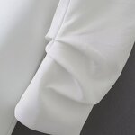 Blazer Coat Manufacturer - OEM Custom PB&ZA Women 2023 Spring Pleated