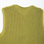 Knitting Vest Manufacturer - OEM Custom PB&ZA Women 2024 Autumn Coarse