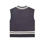 Knit Suit Manufacturer - OEM Custom PB&ZA Set 2 Pieces 2024 Color Contrast