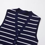 Tank Tops Manufacturer - OEM Custom PB&ZA Women 2024 Summer Streak Vintage